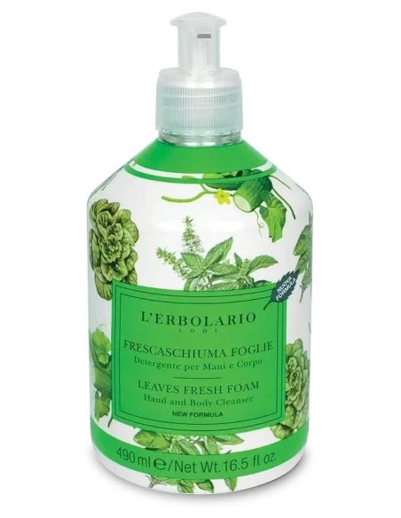 Frescaespuma hojas detergente manos y cuerpo edición limitada 250 ml L'Erbolario