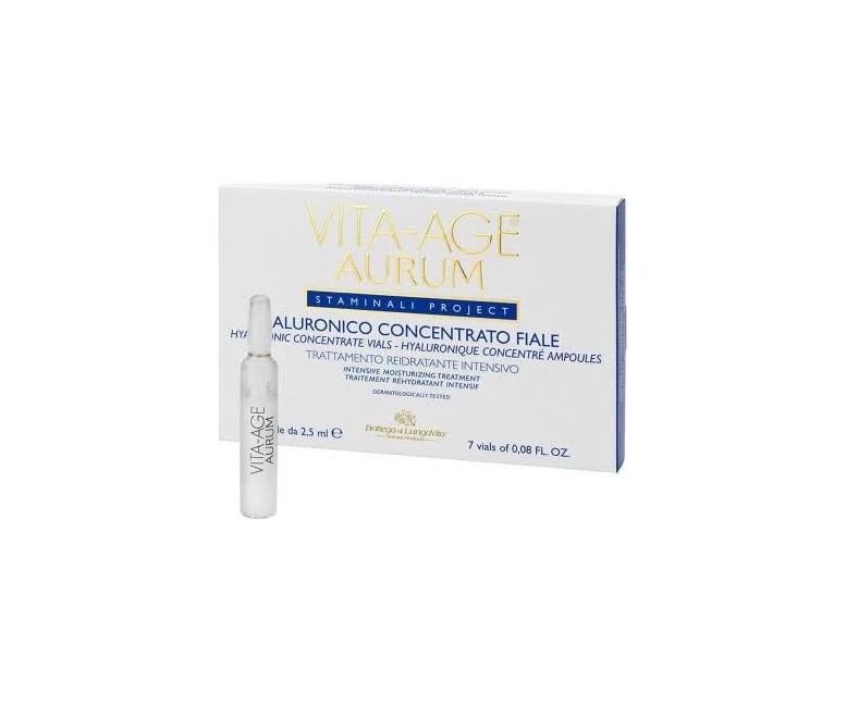 Vita-age Aurum ampollas ácido hialurónico 7 amp Bottega di Lungavita