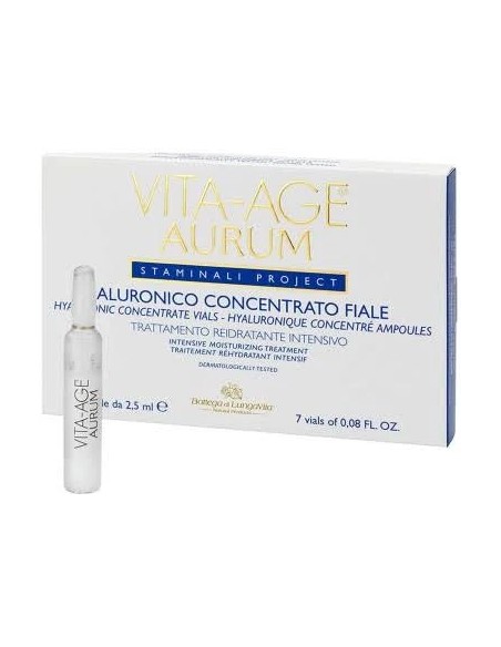 Vita-age Aurum ampollas ácido hialurónico 7 amp Bottega di Lungavita