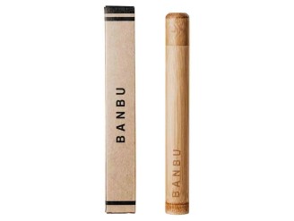 Banbu funda para cepillo dental bambú
