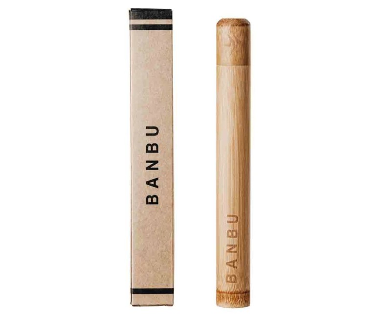 Banbu funda para cepillo dental bambú 1 unidad Banbu