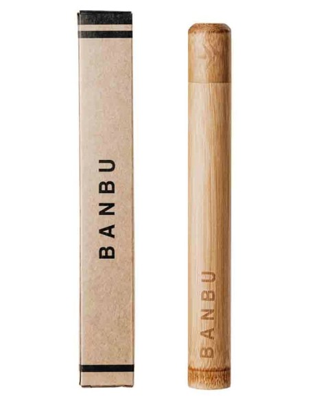 Banbu funda para cepillo dental bambú 1 unidad Banbu