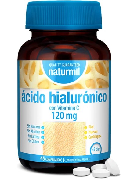 Ácido hialurónico 45 cap - 120 mg Dietmed