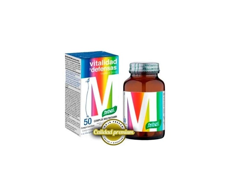 Vitaminas complex multivit 50 cap Santiveri