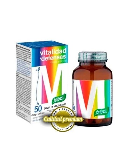 Vitaminas complex multivit 50 cap Santiveri