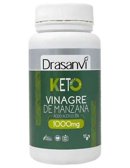 Vinagre manzana keto 60 cap - 35 % Drasanvi