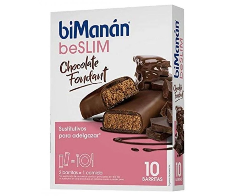Barritas chocolate fondant 10 ud NAN