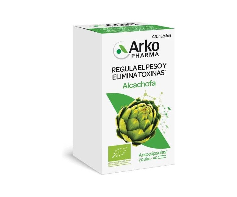 Alcachofa bio 80 cap Arkopharma