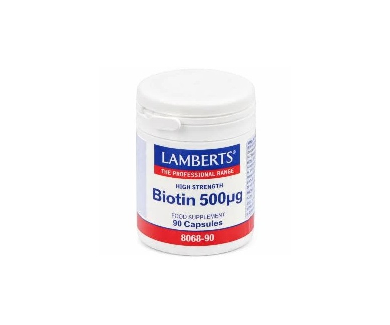 Biotina 90 cap - 500 mcg Lamberts
