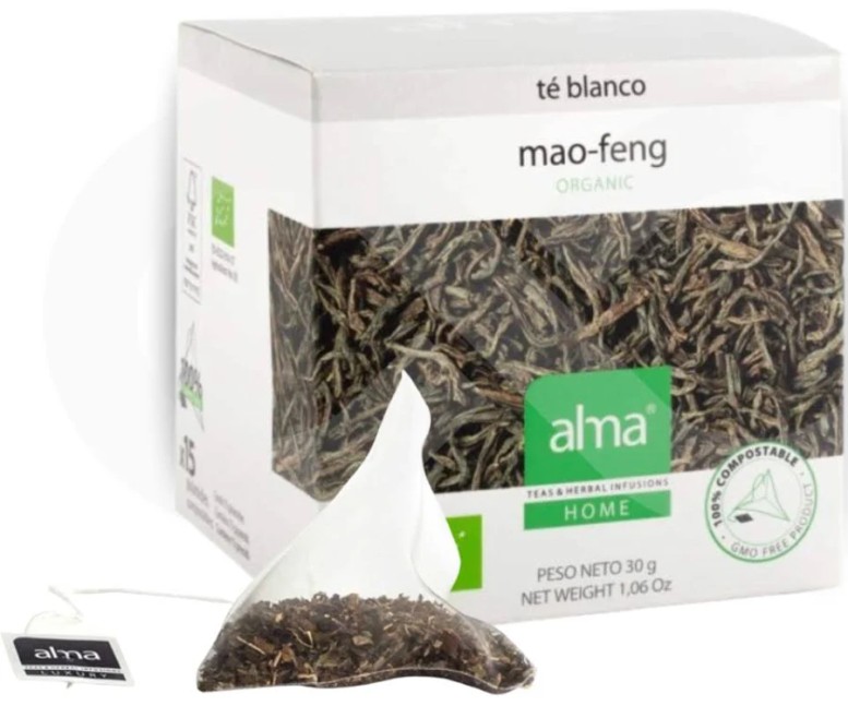 Te blanco mao feng infusion ecovegan 15 pira mide Alma Home