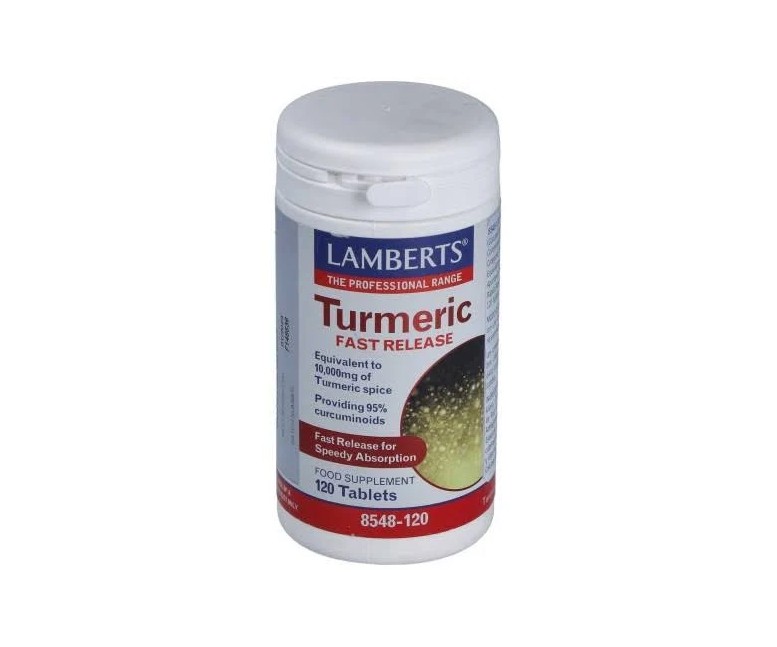 Cúrcuma liberación rápida 120 cap Lamberts