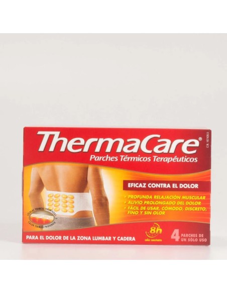 Thermacare parche zona lumbar y cadera 4 ud Thermacare
