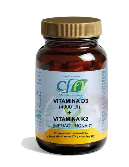 Vitamina D3+K2 - Cfn 60 cap Cfn