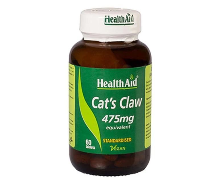Uña de gato corteza interna Health Aid 60 cap Health aid