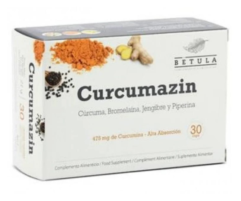 Curcumazin - Betula 30 cap Betula