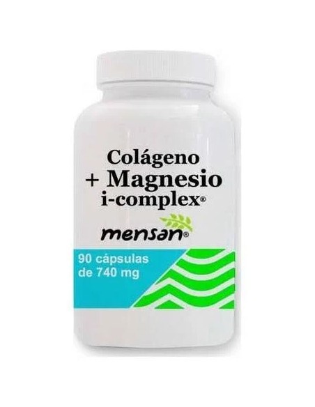 Colágeno+magnesio+i-complex 90 cap - 740 mg Mensan