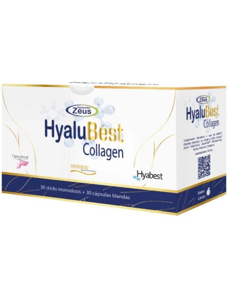 Hyalubest colágen 30 stick - 30 cap Zeus