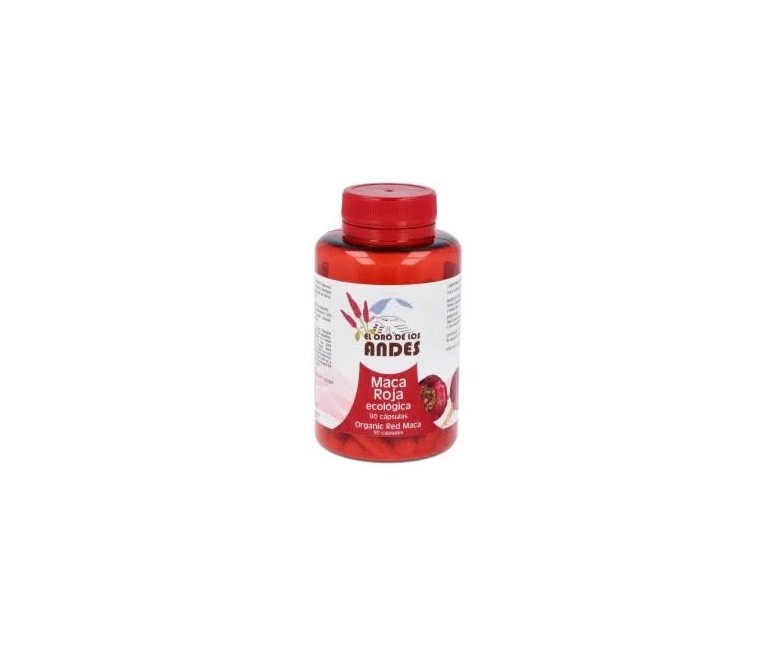 Maca roja eco 90 cap - 850 mg El Oro de los Andes