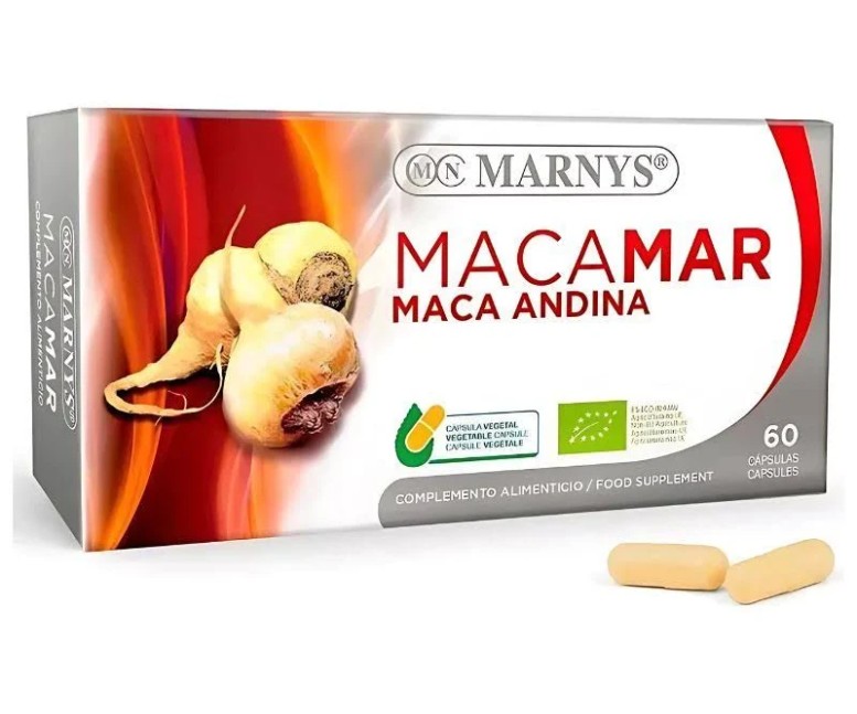 Maca andina bio 60 cap Marnys