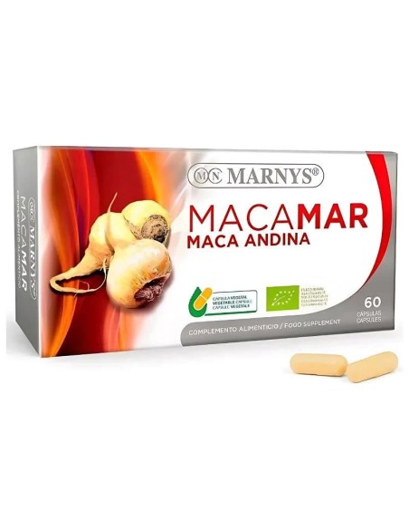 Maca andina bio 60 cap Marnys