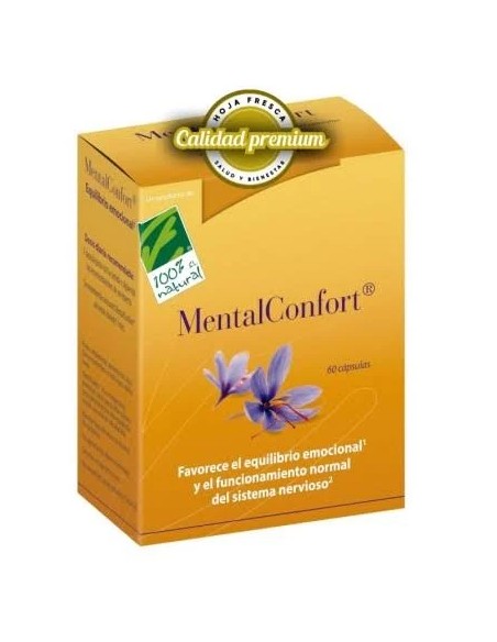 Mentalconfort 60 cap Cien por cien natural
