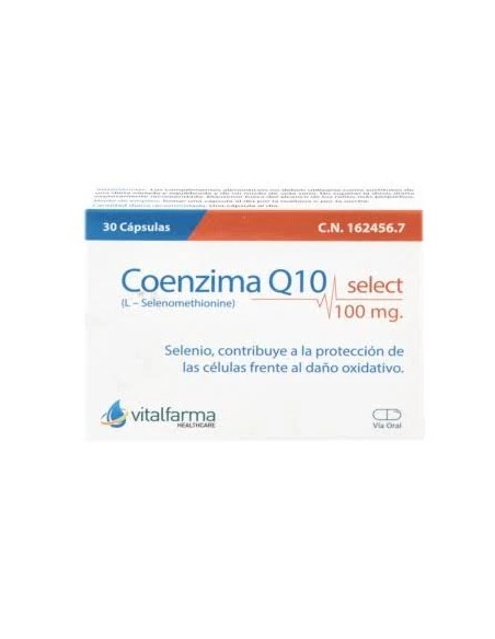 Coenzima Q10 complex 30 cap - 100 mg Vitalfarma