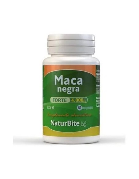 Maca negra forte 60 tab - 4000 mg Naturbite