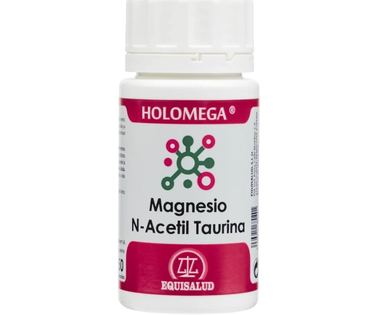 Holomega magnesio n-acetil taurina 50 cap - 730 mg Equisalud