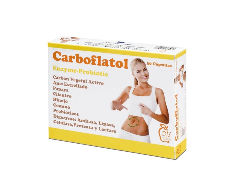 Carboflatol 30 cap Dis