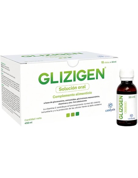 Glizigen solución oral 15 uds Glizigen