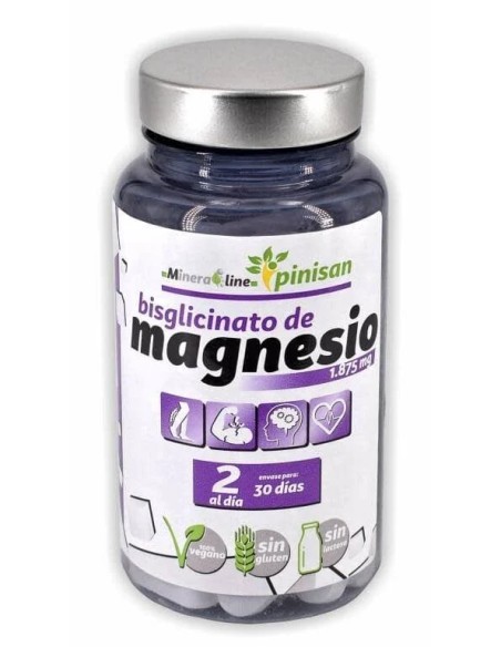 Bisglicinato de magnesio 60 tab Pinisan