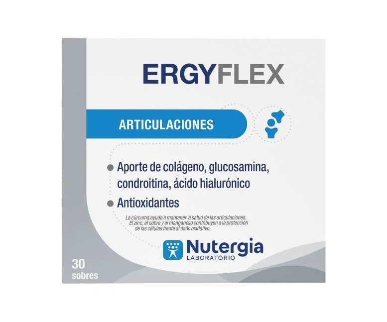 Ergyflex nueva fórmula 30 cap Nutergia