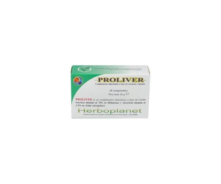 Proliver - Herboplanet 40 tab HERBOPLANET