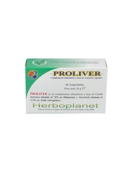 Proliver - Herboplanet 40 tab HERBOPLANET