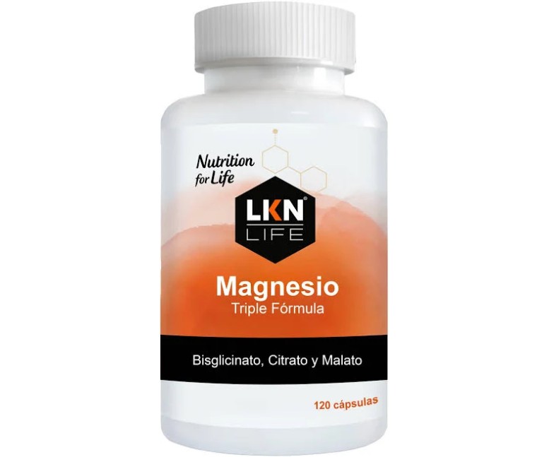 Magnesio triple fórmula 120 cap Lkn