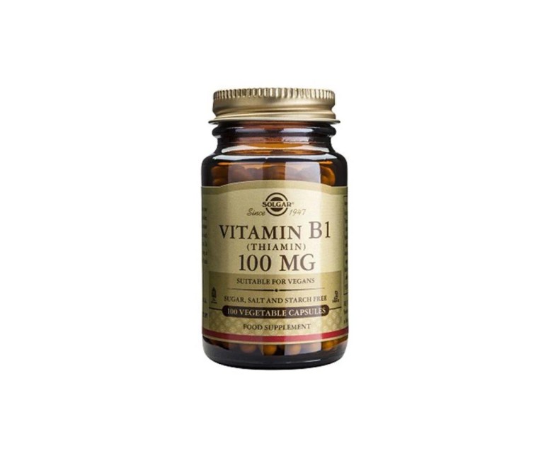 Vitamina b1 100 cap - 100 mg Solgar