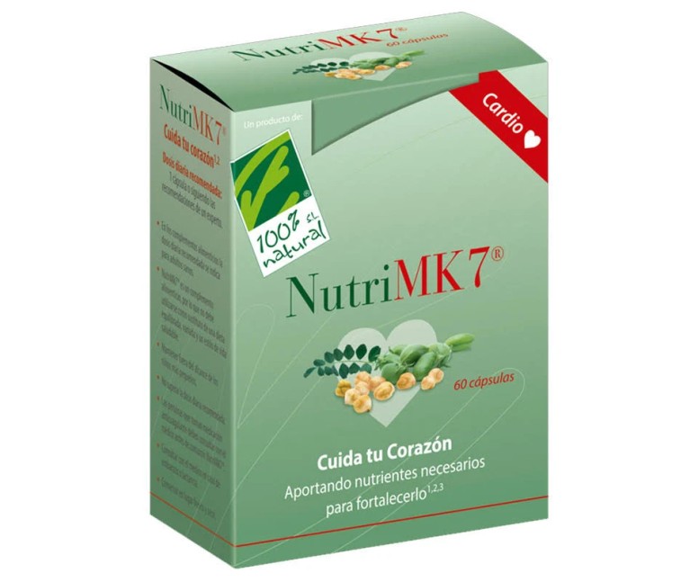 Nutrimk 7 cardio 60 cap Cien por Cien Natural