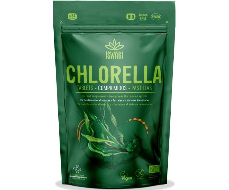 Clorella superalimento bio 140 cap Iswari