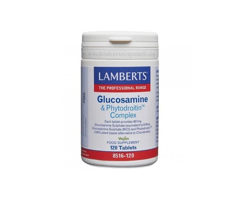 Complejo de glucosamina y phytodroitin 120 cap Lamberts