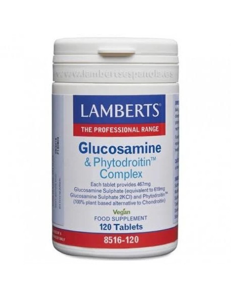 Complejo de glucosamina y phytodroitin 120 cap Lamberts