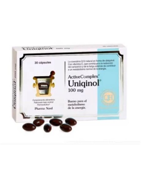 Active complex uniquinol QH 30 cap - 100 mg Pharma Nord