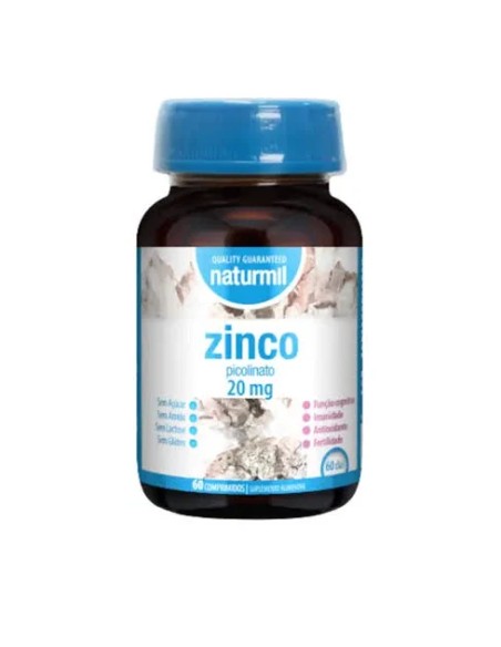 Zinc picolinato 60 tab - 20 mg Dietmed