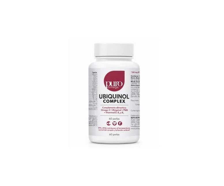 Ubiquinol & pqq complex 60 cap Puro Omega