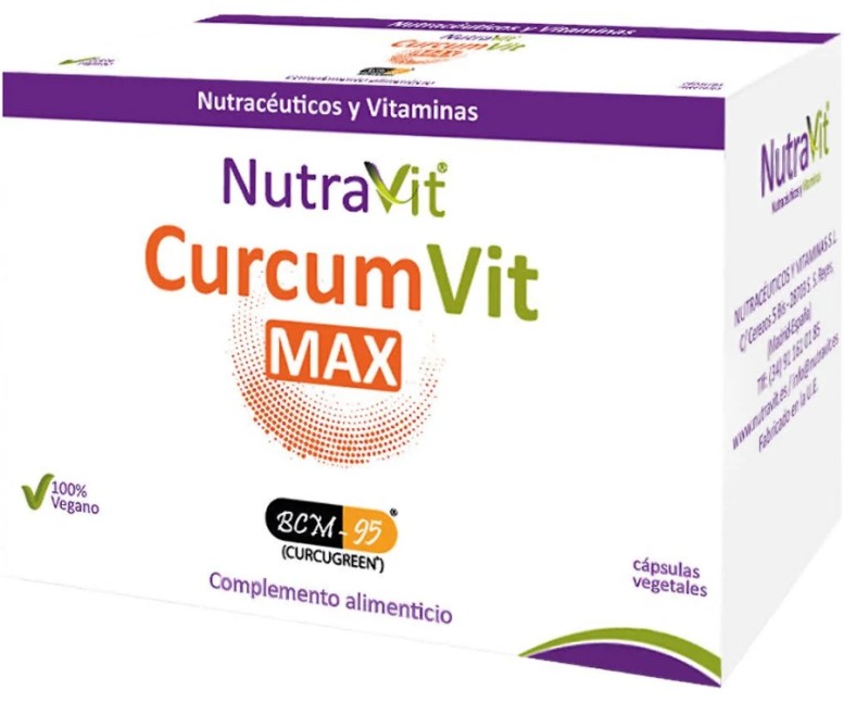 Curcumvit Max Bcm95 90 cap NutraVit