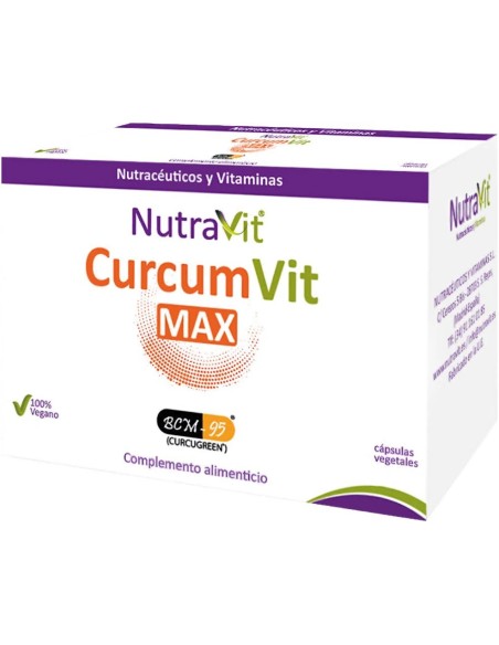 Curcumvit Max Bcm95 90 cap NutraVit