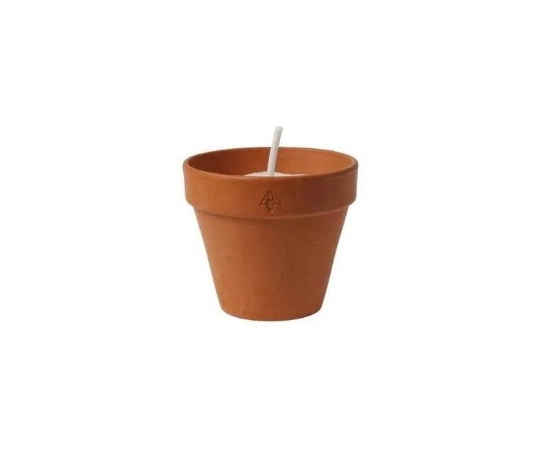 Vela tiesto terracota 11,5 x 10 cm 11,5 x 10 cm Cerabella