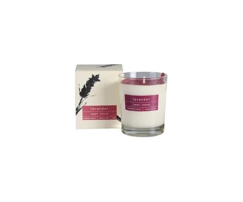 Vela vaso botvasl lavanda 1 unidad Cerabella