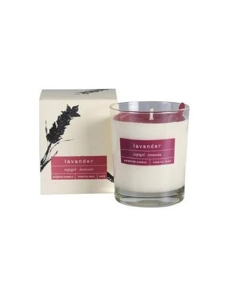 Vela vaso botvasl lavanda 1 unidad Cerabella