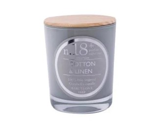 Vela vaso perf cotton-line