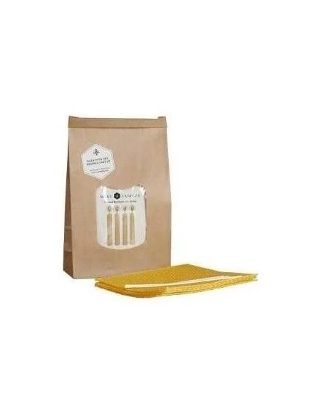 Rusckit kit para hacer velas cera de abeja 15 cm Cerabella